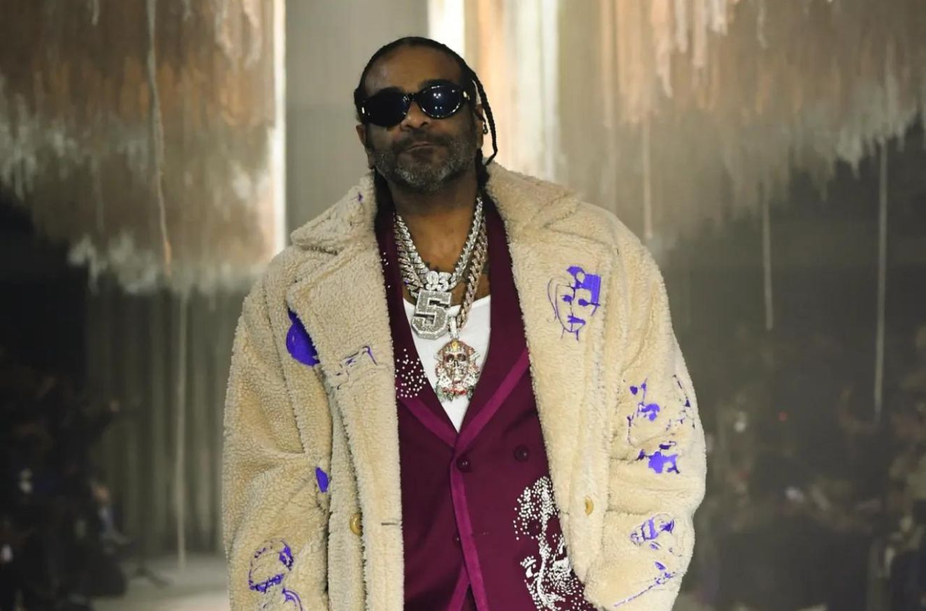 Jim Jones at the KidSuper FW 24 Paris fashion week show