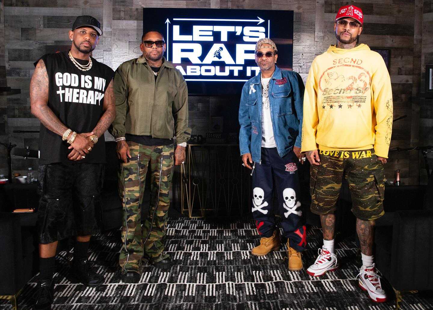 Let's Rap About It Podcast with Jim Jones, Maino, Dave East and ...