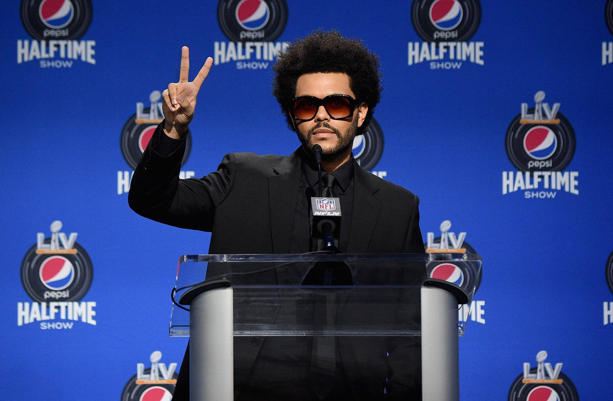 The Weeknd Previews Super Bowl LV Half-Time Performance