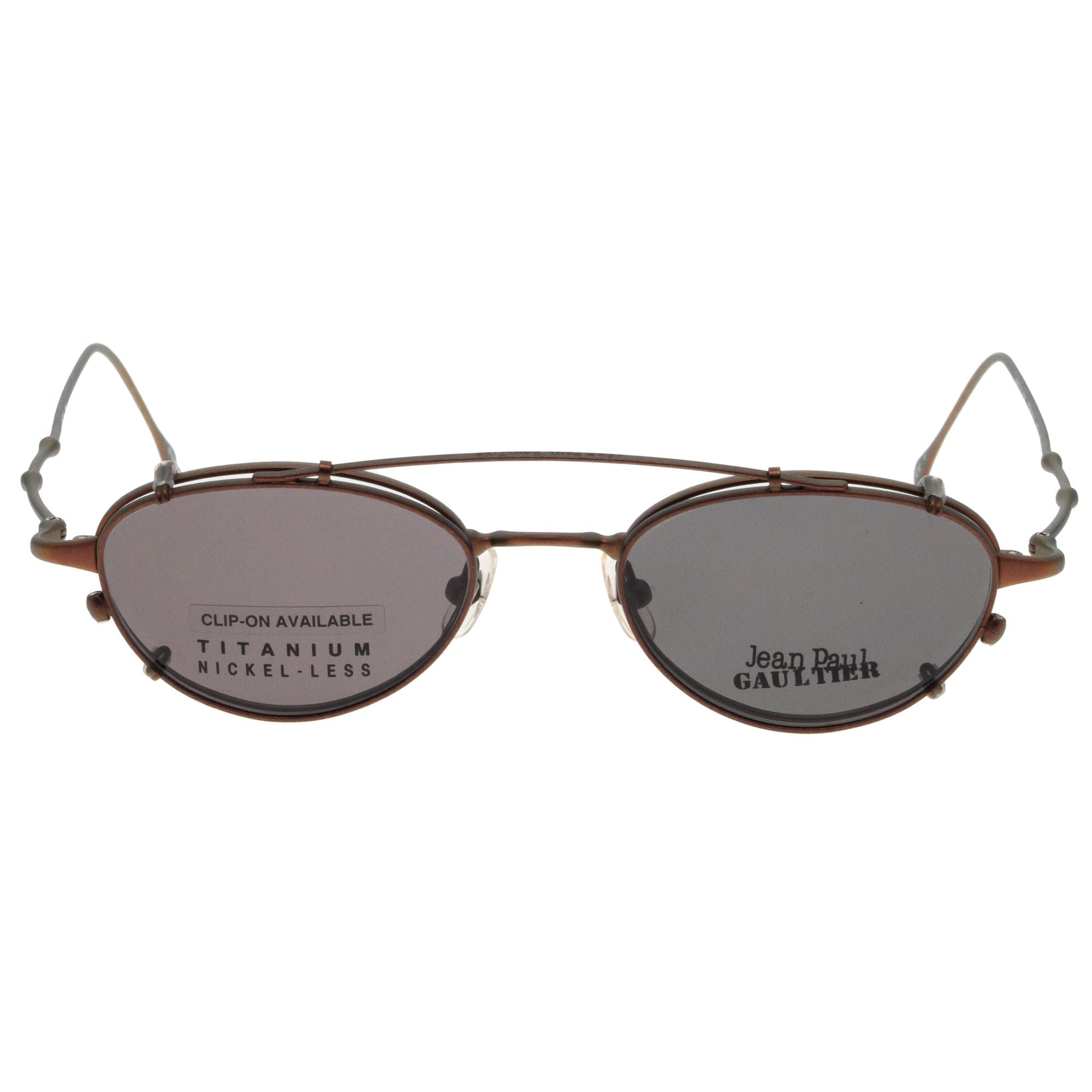 Jean Paul Gaultier 55 0018 3 (Black Clip-on)