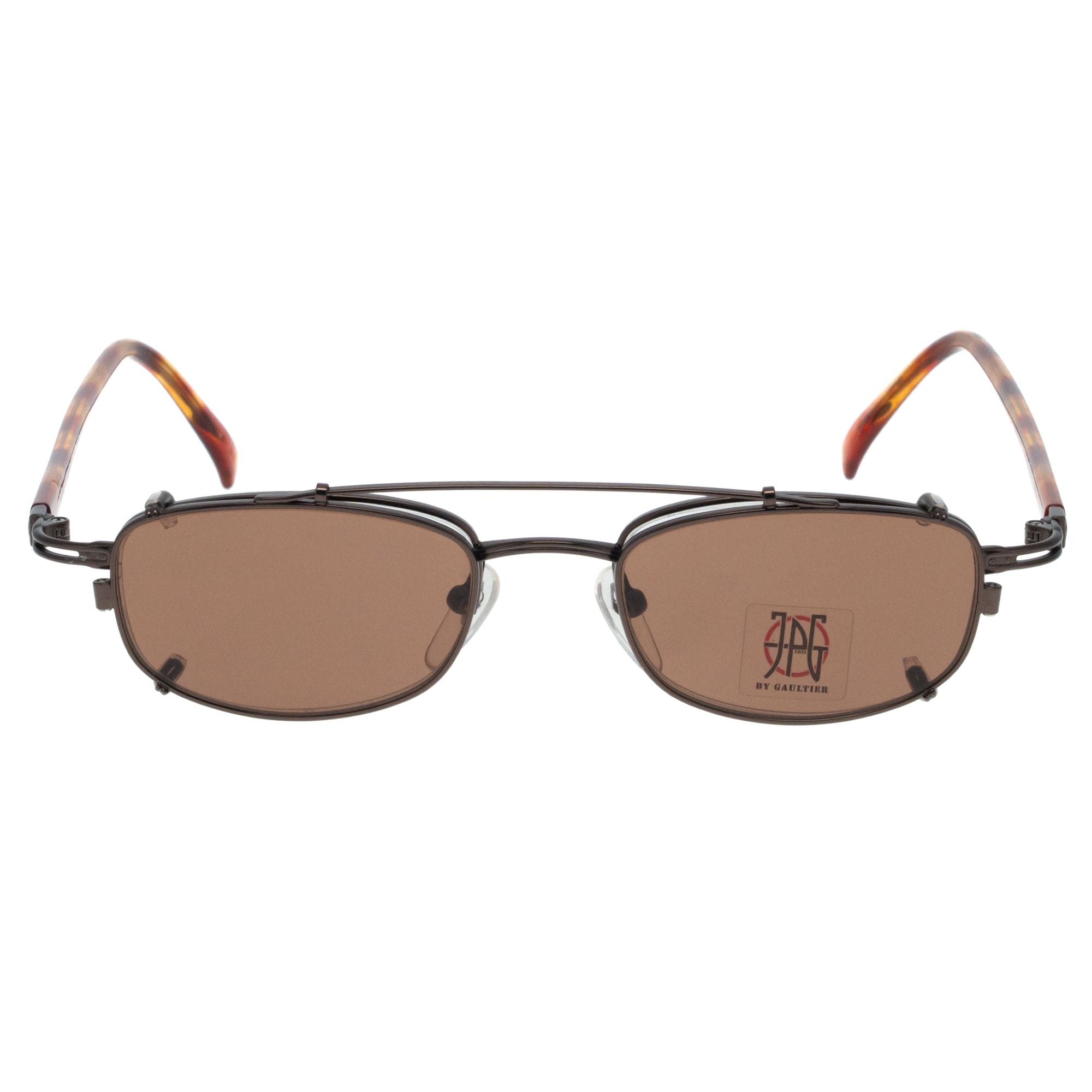 Jean Paul Gaultier 57 0007 4 (Brown Clip-on)