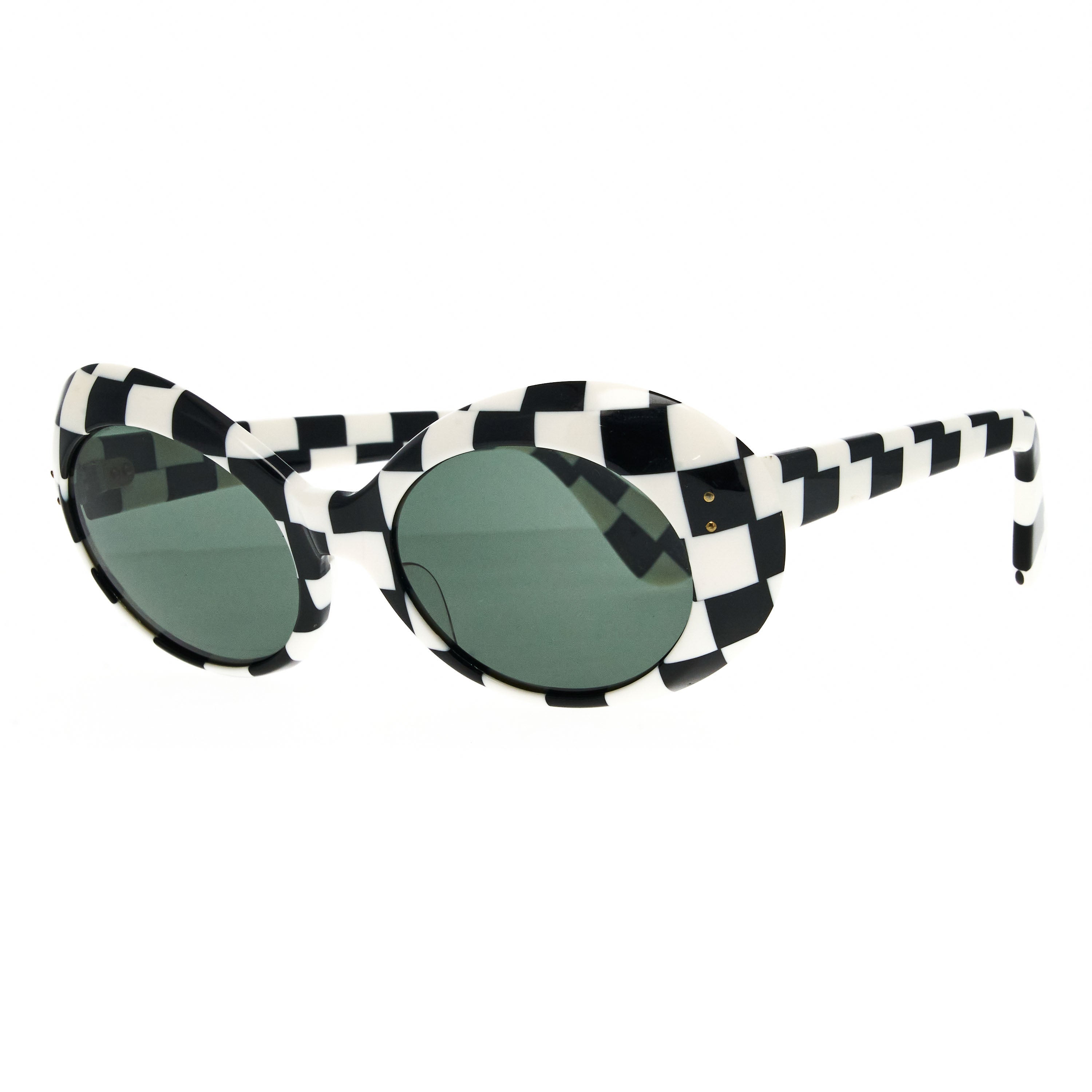 Jean Paul Gaultier for Alain Mikli Production Sample Checkered