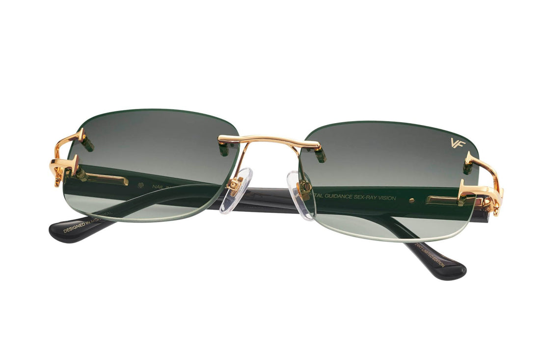 Vamp Life x Vintage Frames Nail in Coffin Limited Edition Rimless Drill Mount