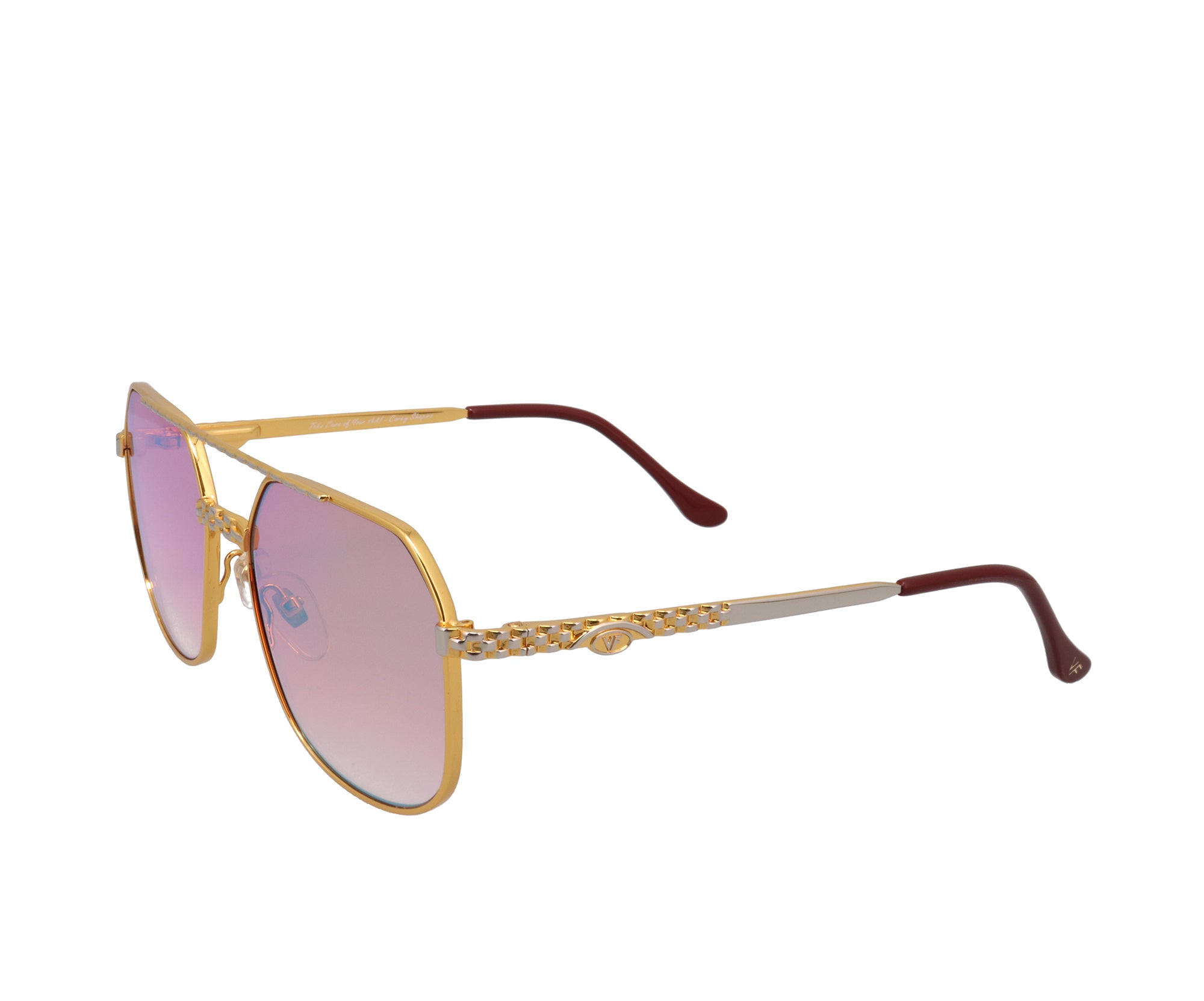 VF Warbucks 24KT Gold Two-Tone (Pink Multi Flash)