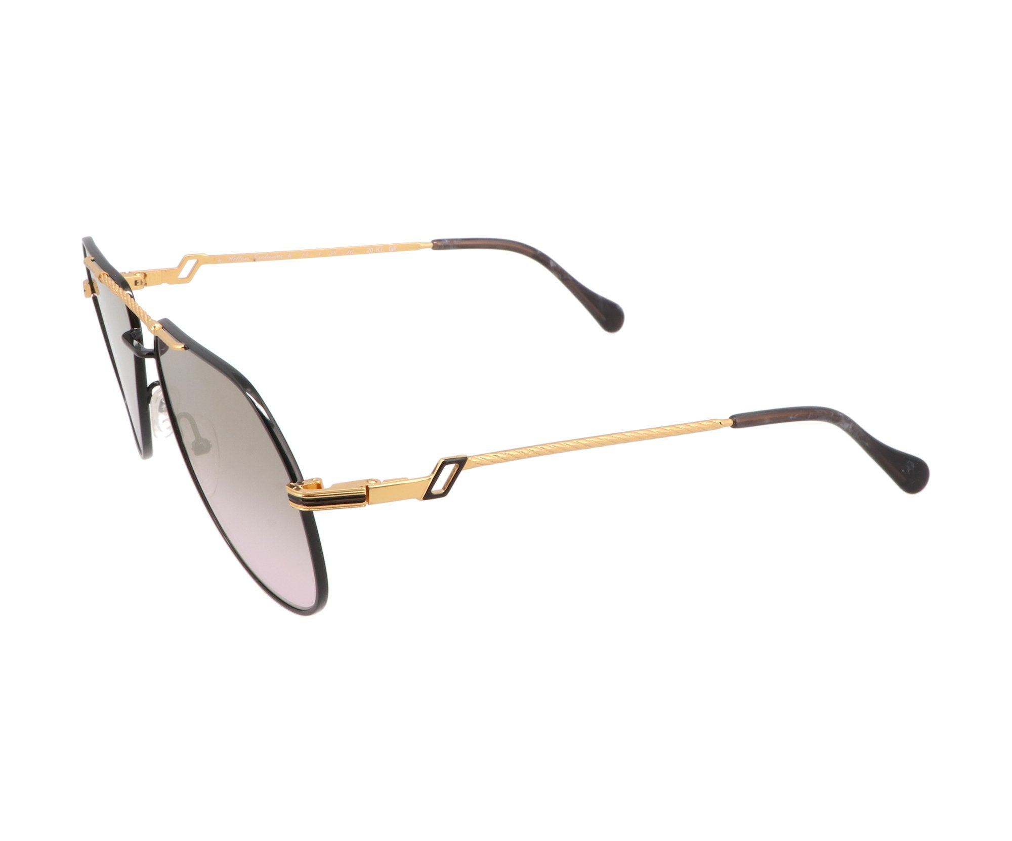 Hilton Exclusive 14 3 20KT Gold Plated (Black / Pink) Side