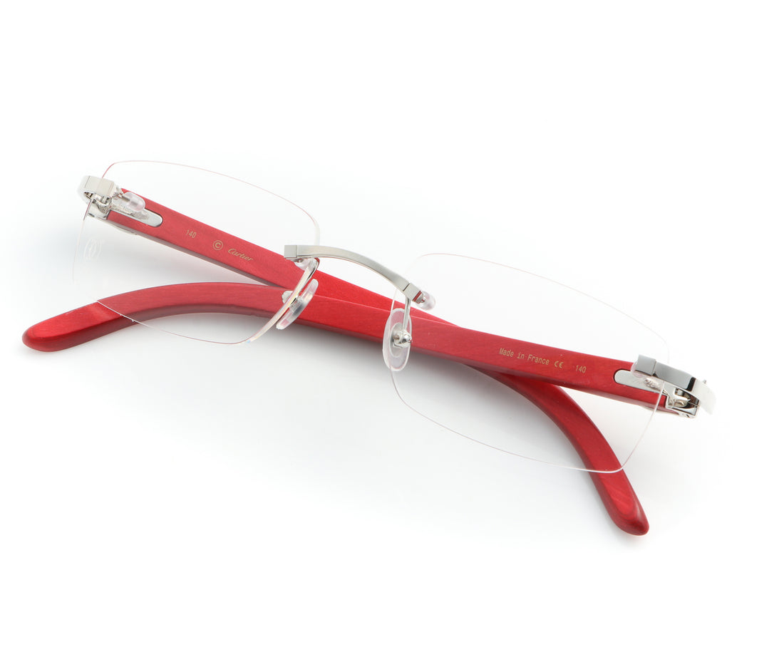 Cartier C-Decor 140 Silver (Red)