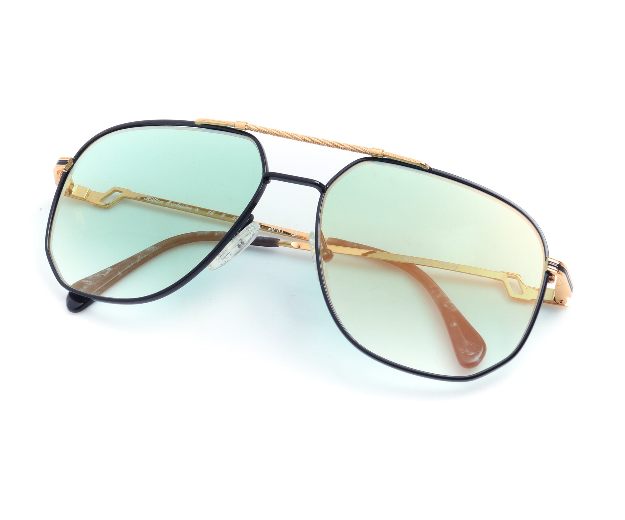 Hilton Exclusive 16 3 20KT Gold Plated (Teal Gradient)