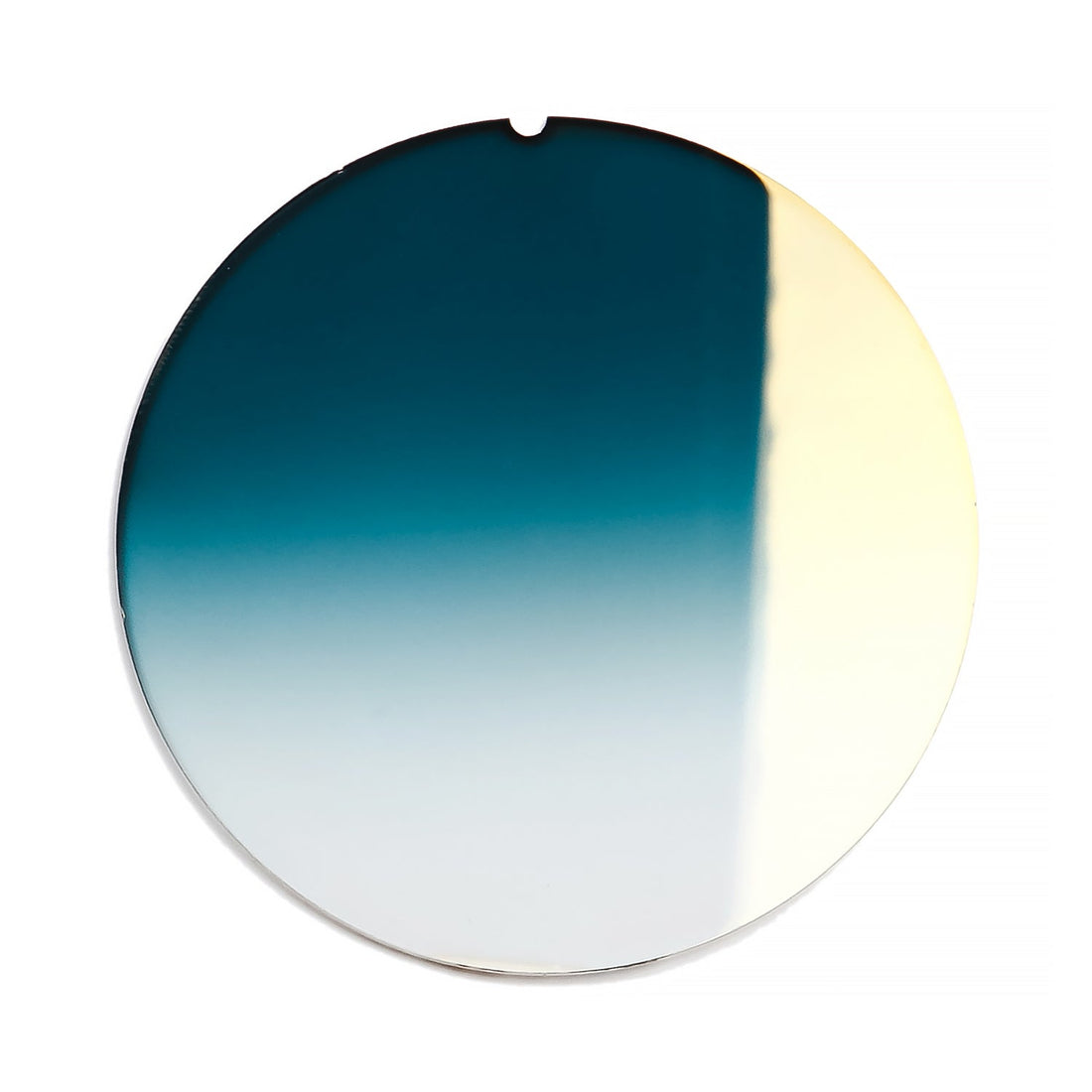 152 - Dark Teal Gradient Flash Gold