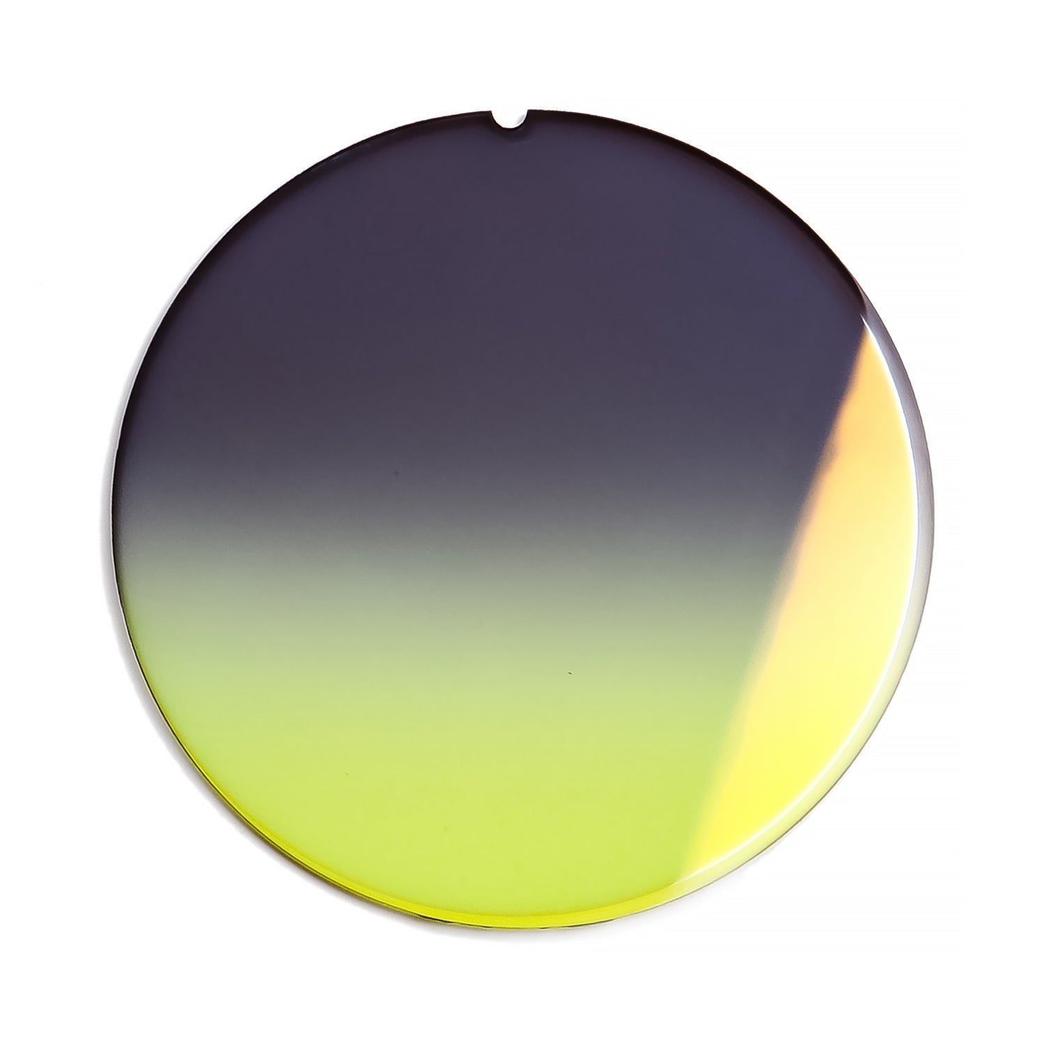 158 - Eggplant/Lime Gradient Flash Gold