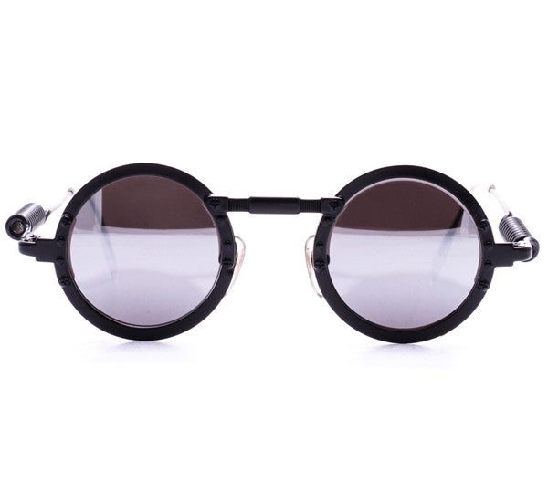 Vintage Action 2636 Black Sunglasses Front