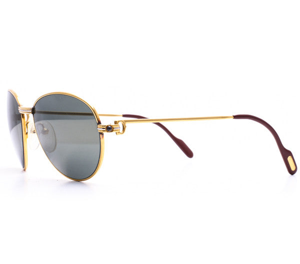 Cartier S Sapphire Gold Side