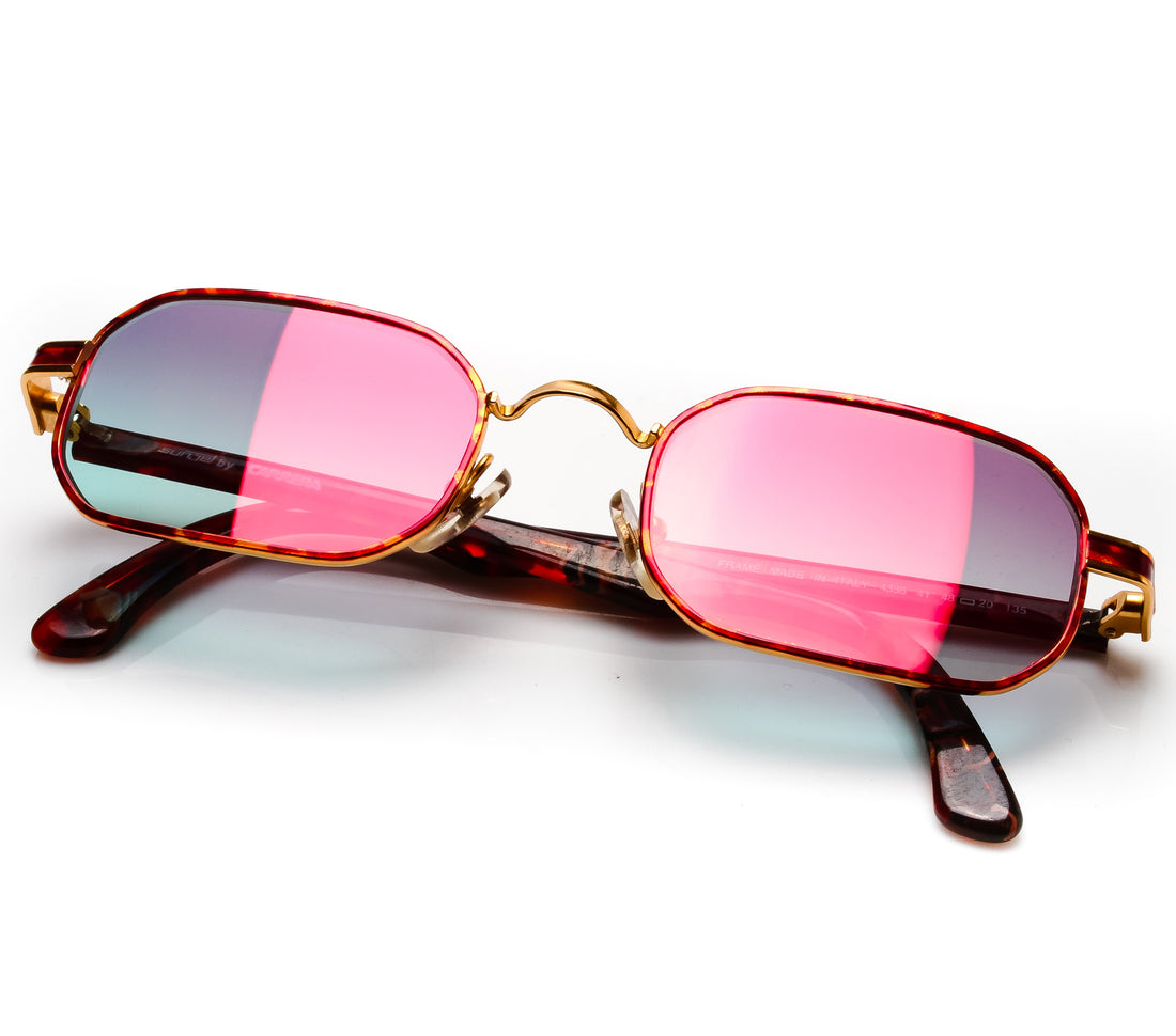 VF by Vintage Frames Remix Carrera (Grape Yellow Gradient Multi Flash Flat Lens) thumbnail