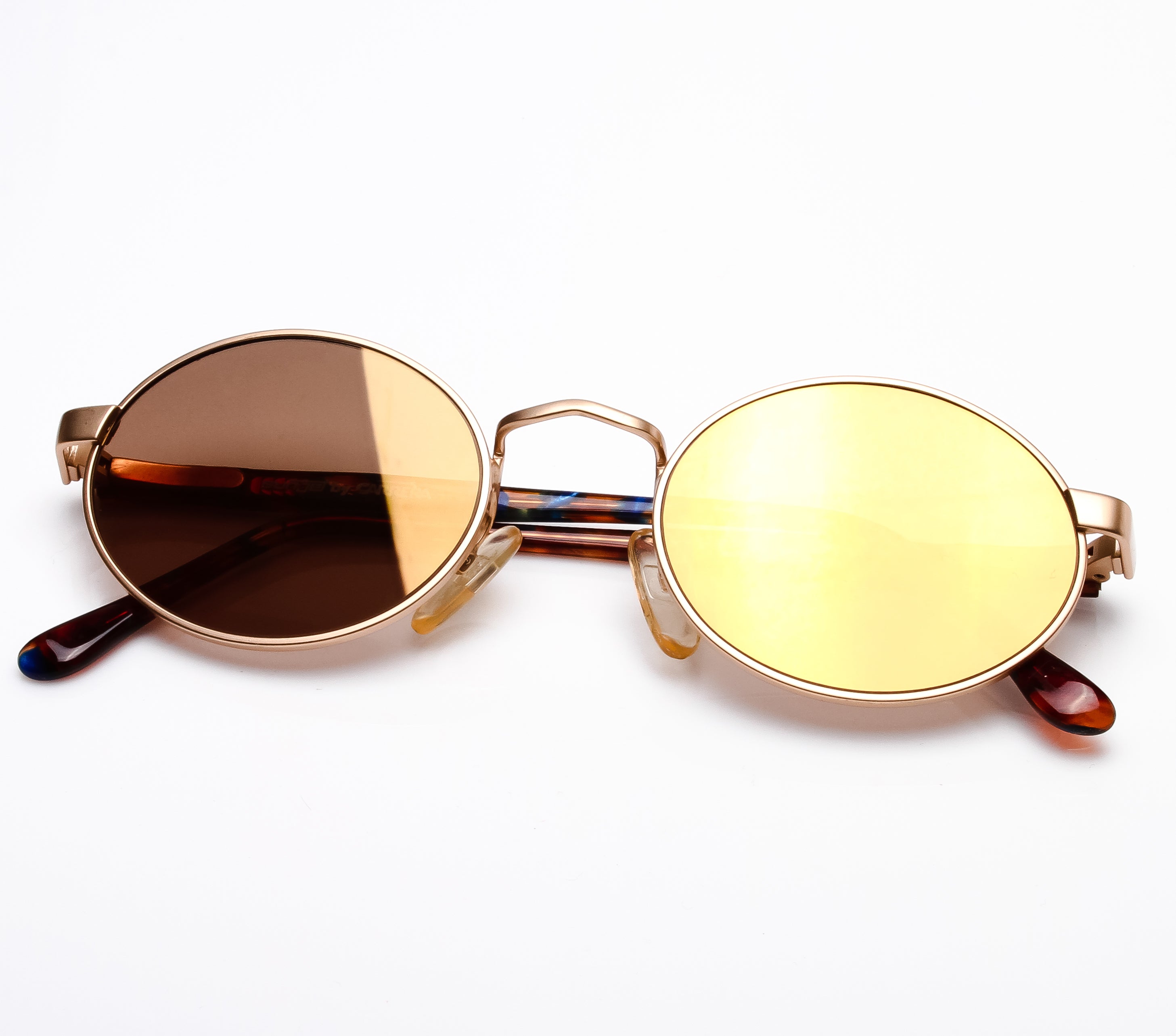 Carrera 4329 (Solid Brown Flash Gold Flat Lens) Thumbnail