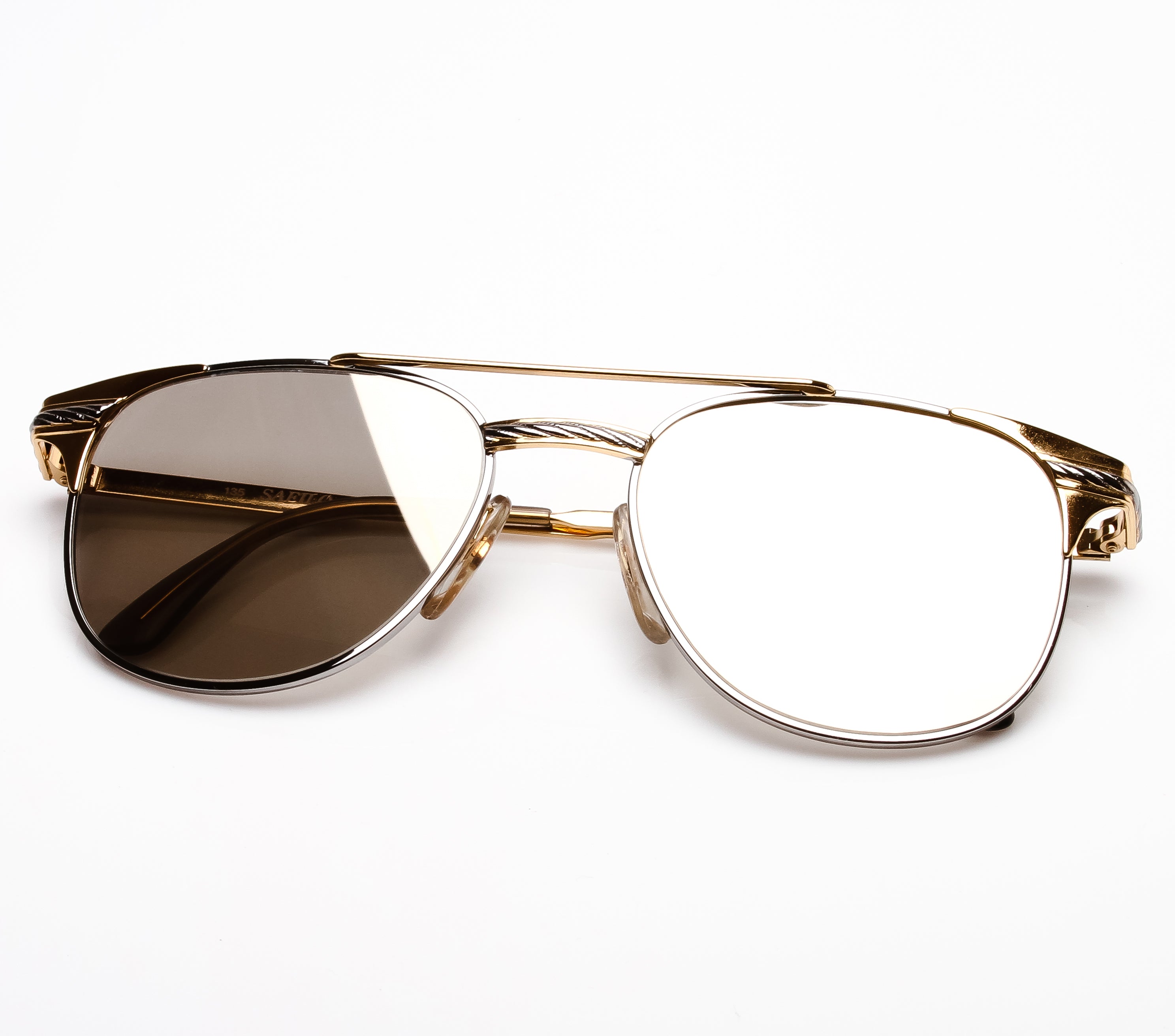 Safilo Team 7705 (Light Smoke Mirror Flat Lens)