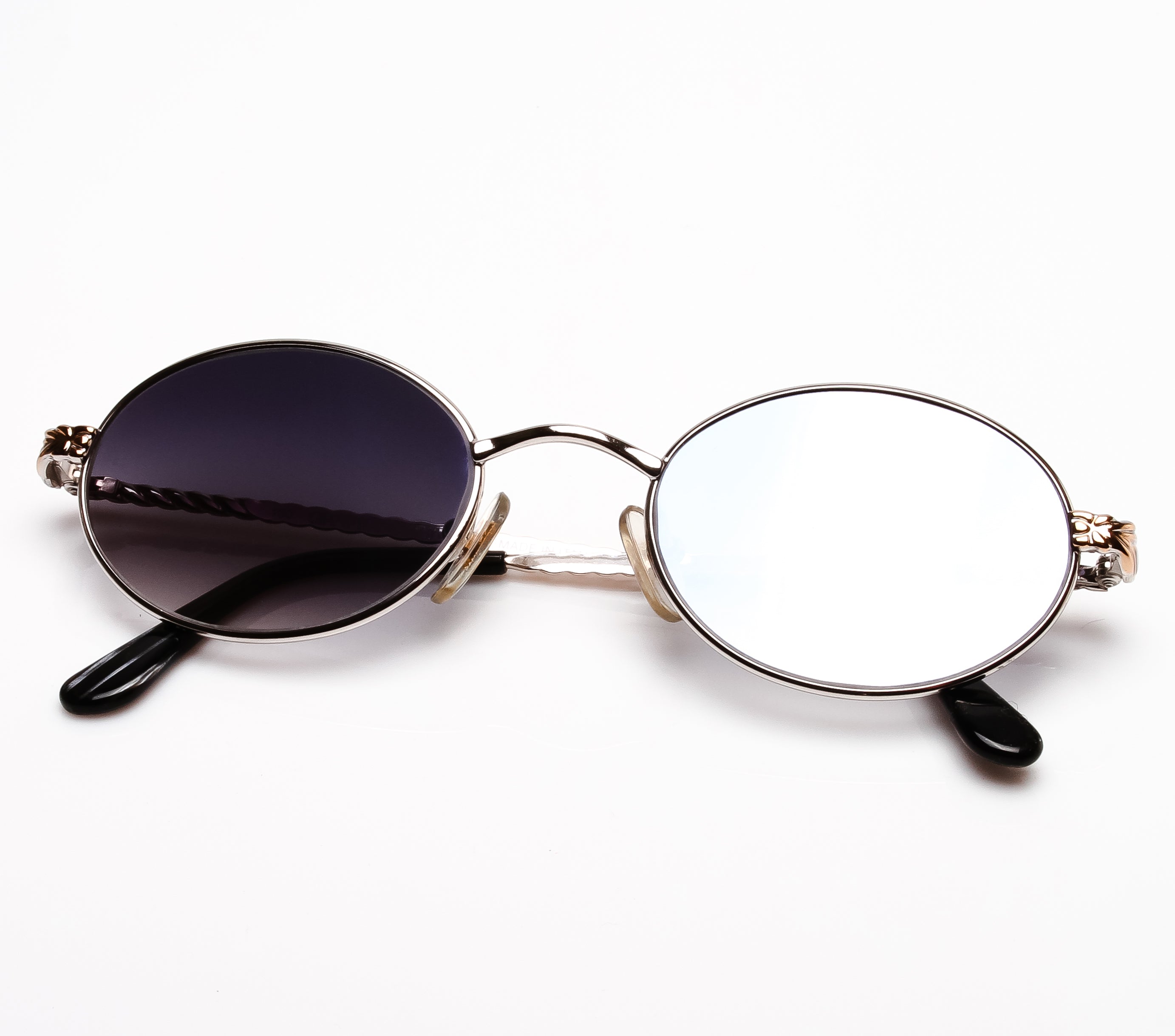 Gianfranco Ferre GFF 238 (Grey Gradient Flash Blue Flat Lens)