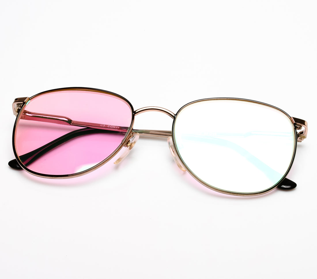 Lennon 10 C3 (Pink Multi Flash Flat Lens)