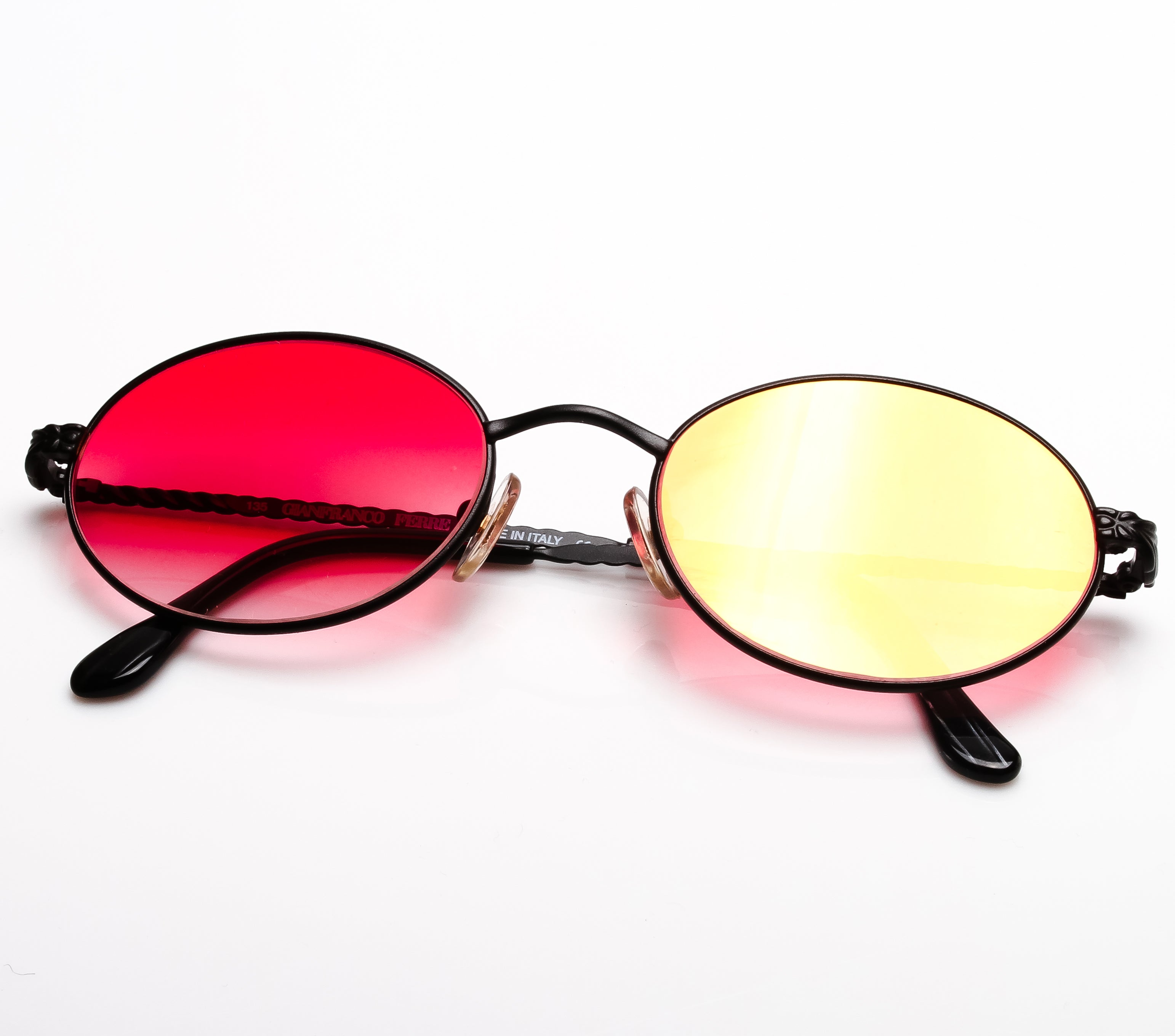 Gianfranco Ferre GFF 238 4MF (Red Gradient Flash Gold Flat Lens)