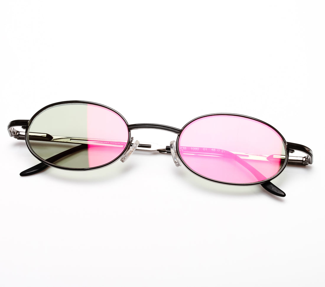 Givenchy 1090 01 (Smoke Flash Red Flat Lens)