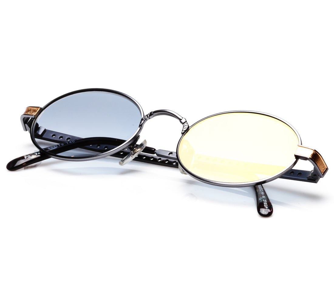 Paolo Gucci 7451 (Light Navy Gradient Flash Gold) Thumbnail