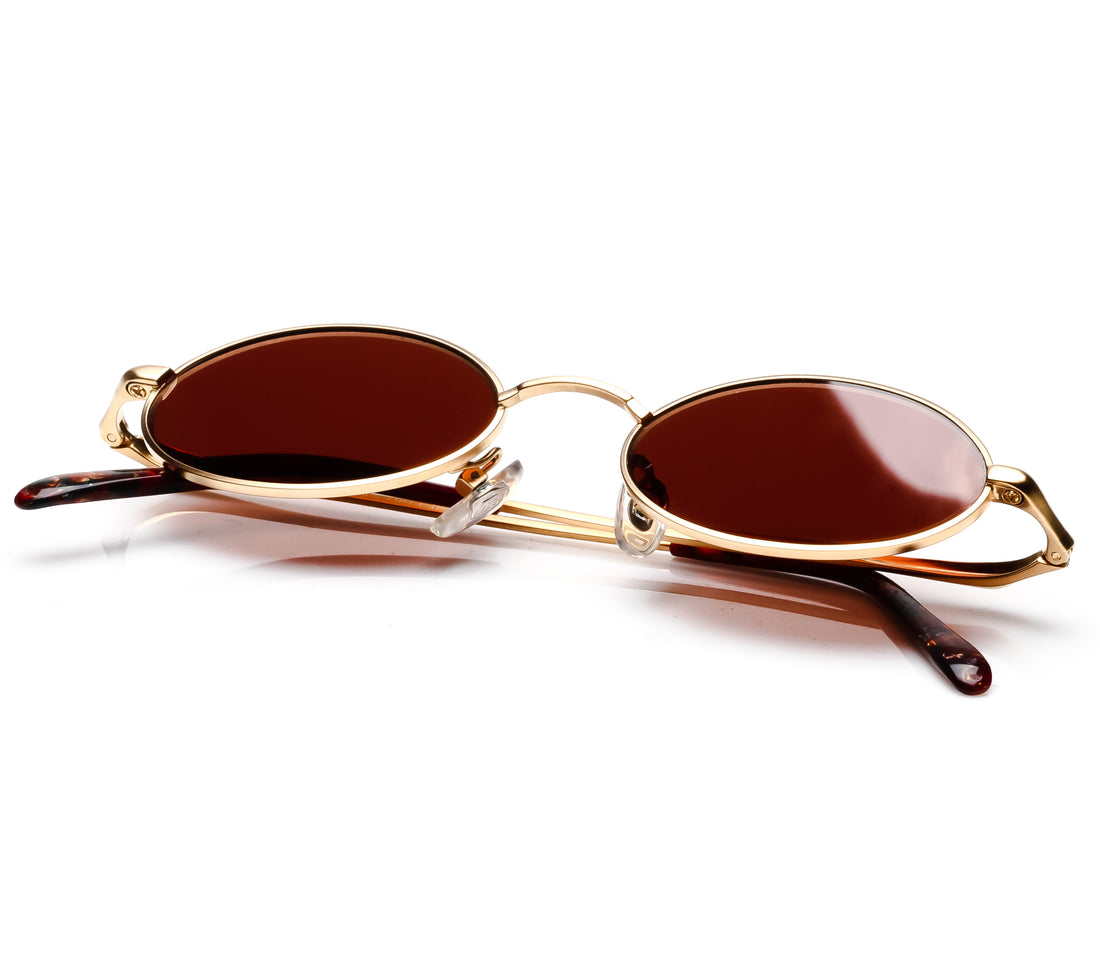 Paolo Gucci 7454 21k Gold Plated (Brown) Thumbnail