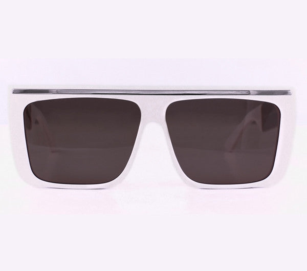 Vintage Frames by Corey Shapiro Love/Hate II White/Silver Front