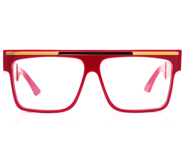Vintage Frames by Corey Shapiro Love/Hate Red/Gold Front