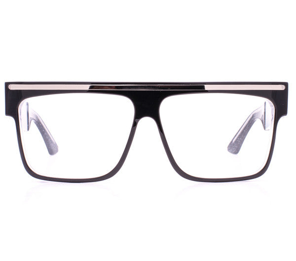 Vintage Frames by Corey Shapiro Love/Hate Black/Silver Front