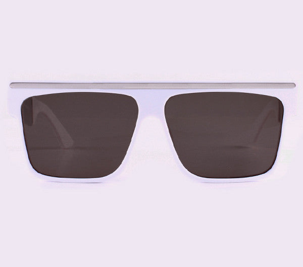 Vintage Frames by Corey Shapiro Love/Hate White/Silver