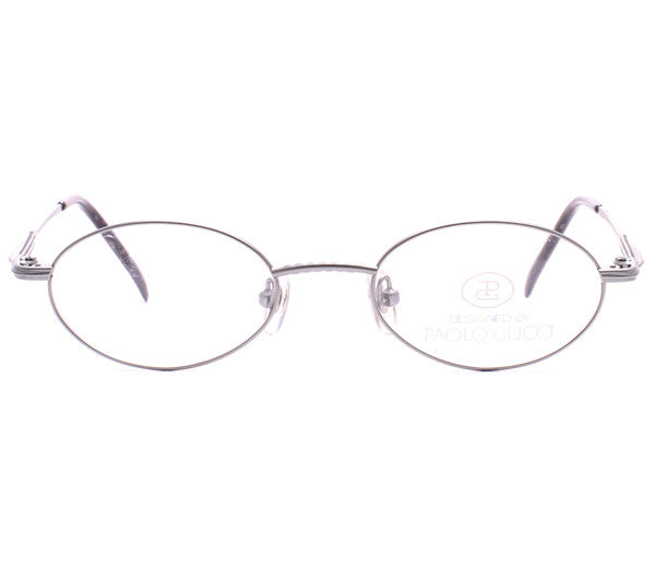 Vintage Paolo Gucci 7423 21k Gold Plated Sunglasses Front