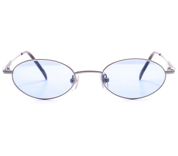 Vintage Paolo Gucci 7423 21k Gold Plated Sunglasses Front