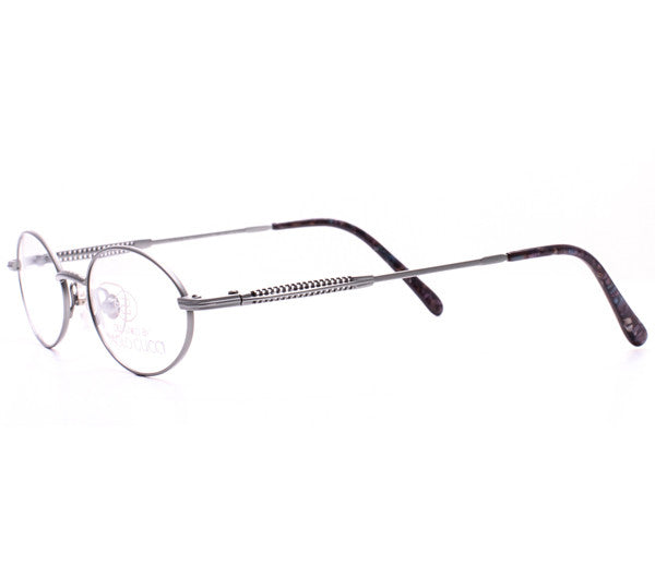 Vintage Paolo Gucci 7423 21k Gold Plated Sunglasses Side