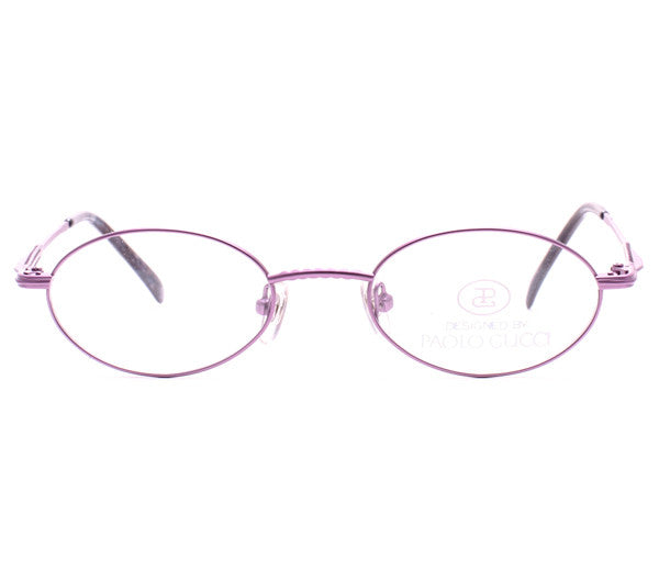 Vintage Paolo Gucci 7423 21k Gold Plated Sunglasses Front