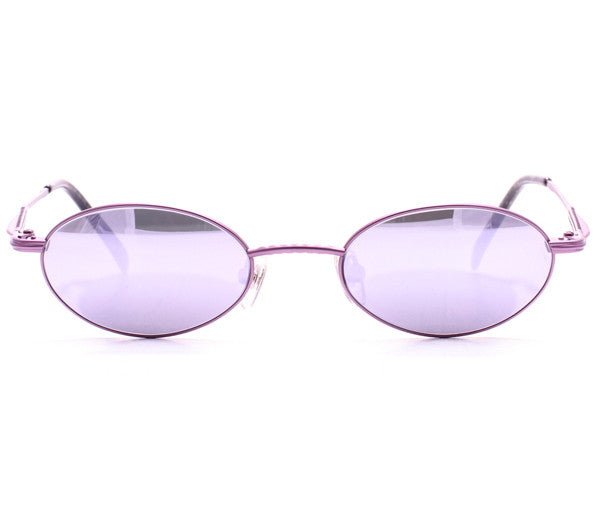 Vintage Paolo Gucci 7423 21k Gold Plated Sunglasses Front