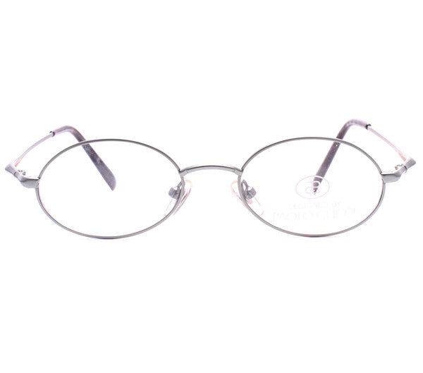 Vintage Paolo Gucci 7454 21k Gold Plated Sunglasses Front