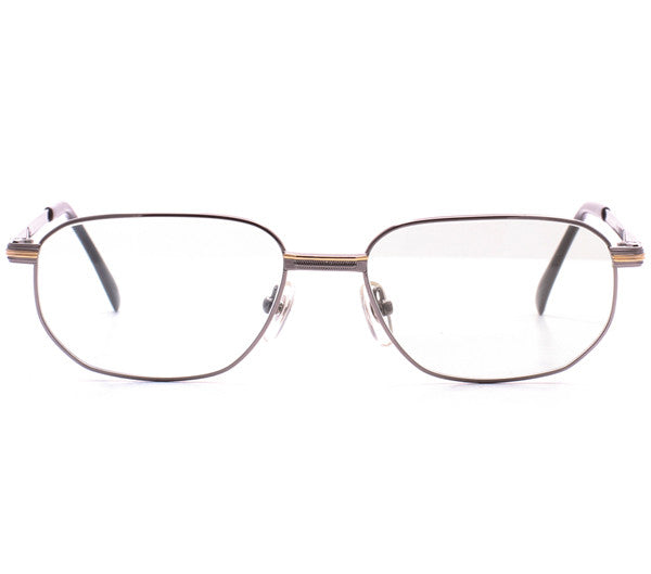 Vintage Paolo Gucci 8110 21k Gold Plated Sunglasses Front