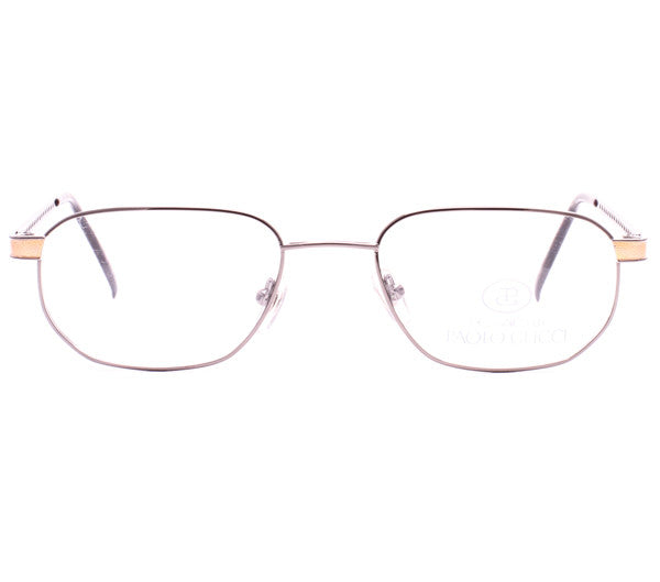 Vintage Paolo Gucci 8123 21k Gold Plated Sunglasses Front