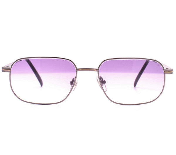 Vintage Paolo Gucci 8209 21k Gold Plated Sunglasses Front