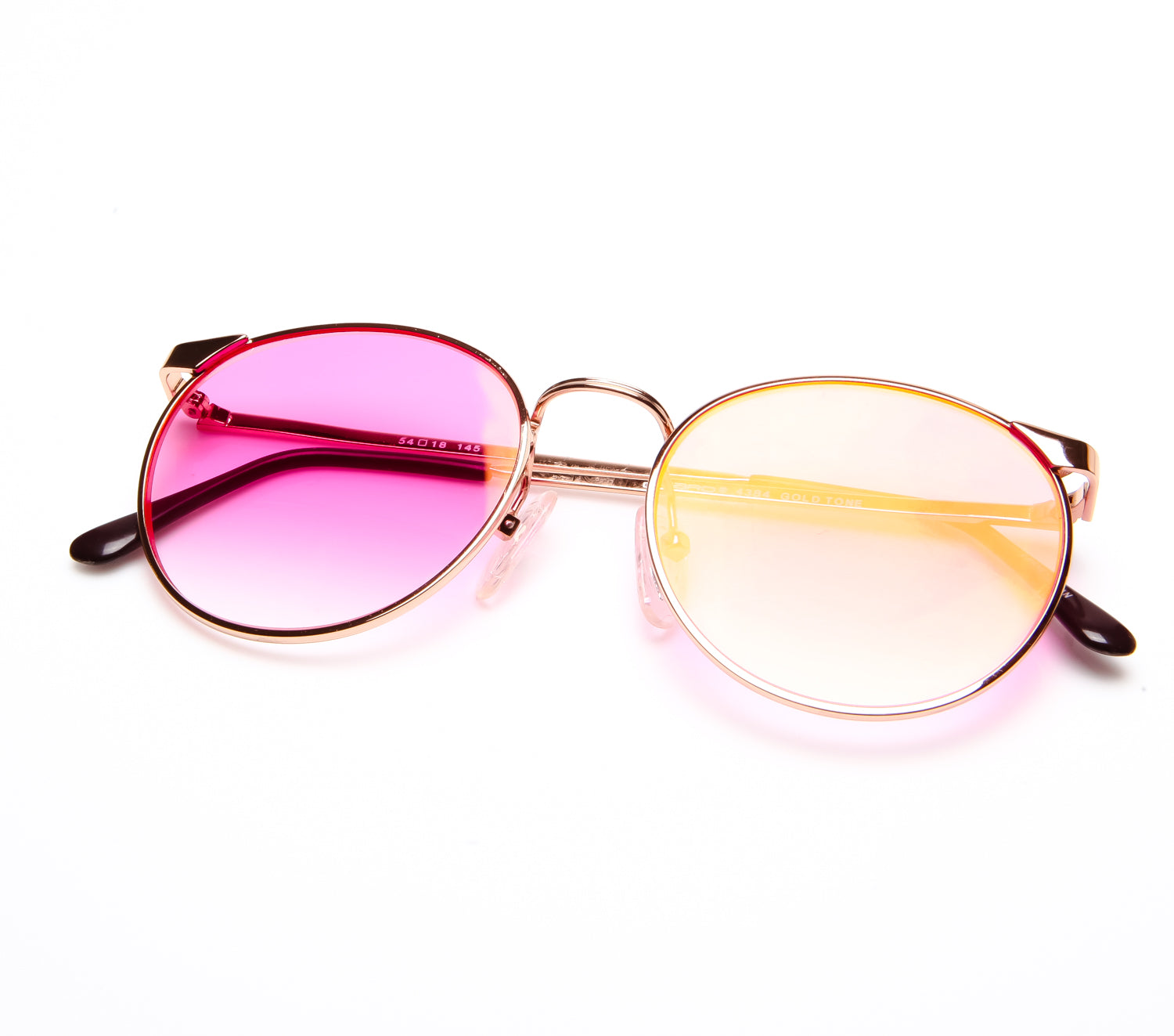 goggles fetish VF by Vintage Frames Fetish (Hot Pink Gradient Flash Gold Flat Lens) – Vintage Frames Company