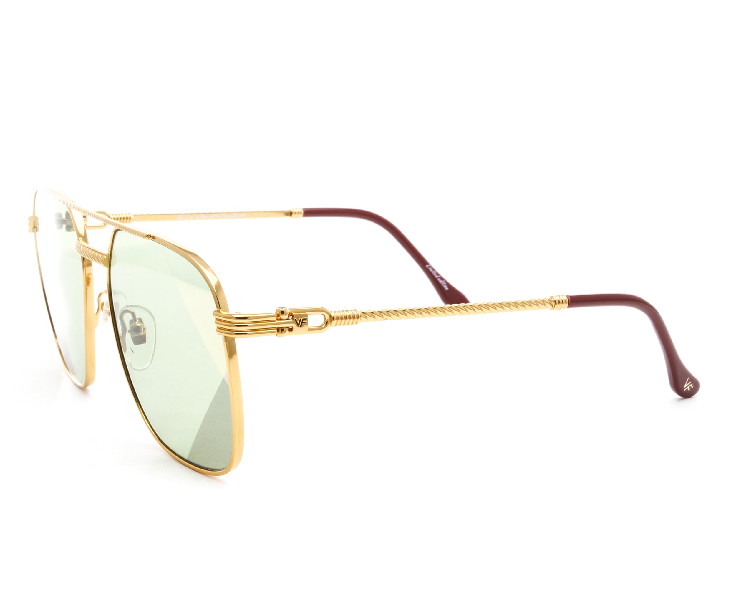 Narcos Masterpiece 18KT Gold Signature Edition (Picasso Green) Side