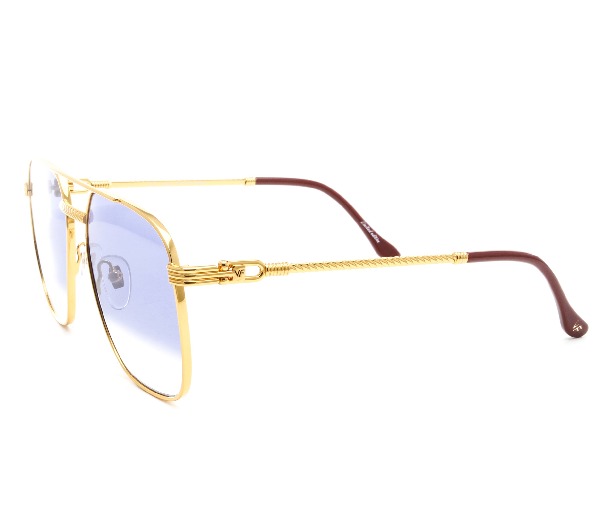 Narcos Masterpiece 18KT Gold Signature Edition (Royal Blue Strip) Side