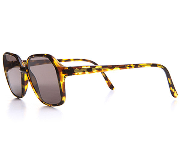 Hepburn (Flash Gold Black Flat Lens) side