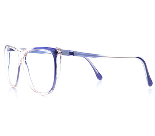 VF by Vintage Frames Jenna (Flash Light Blue Flat Lens)