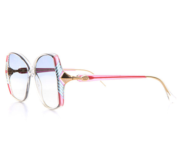 VF by Vintage Frames Paris (Flash Dark Blue Gradient Flat Lens)