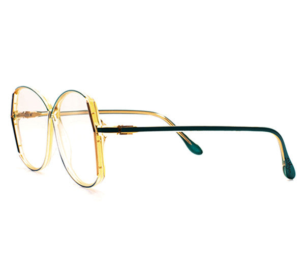 VF by Vintage Frames Richie (Flash Gold Clear Flat Lens)