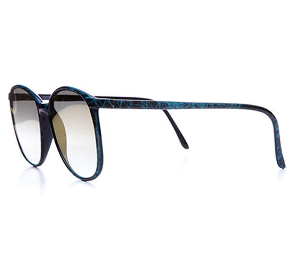 VF by Vintage Frames Rocky (Flash Green Flat Lens)