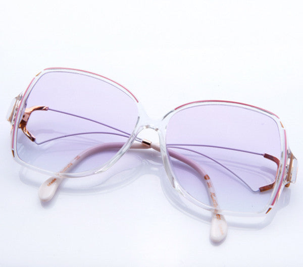 VF by Vintage Frames Bardot (Flash Light Purple Flat Lens)