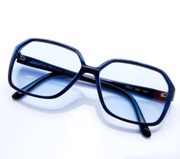 VF by Vintage Frames Crawford (Flash Light Blue Flat Lens)