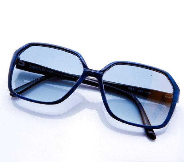 VF by Vintage Frames Crawford (Flash Dark Blue Flat Lens)