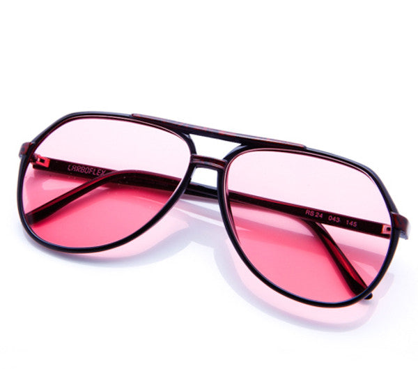 VF by Vintage Frames Deniro (Red Flat Lens)