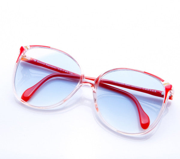 VF by Vintage Frames Fonda (Flash Light Blue Flat Lens)